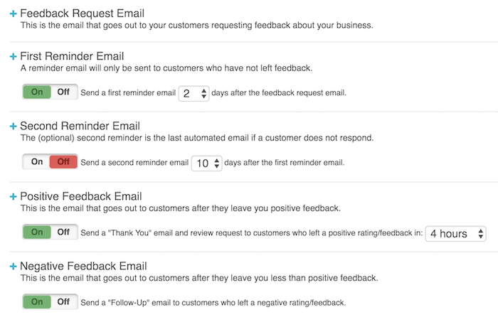 Email follow-up delay timers