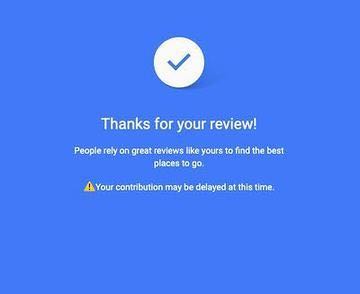 Google review notification