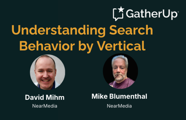 Understanding Search Behavior by Vertical