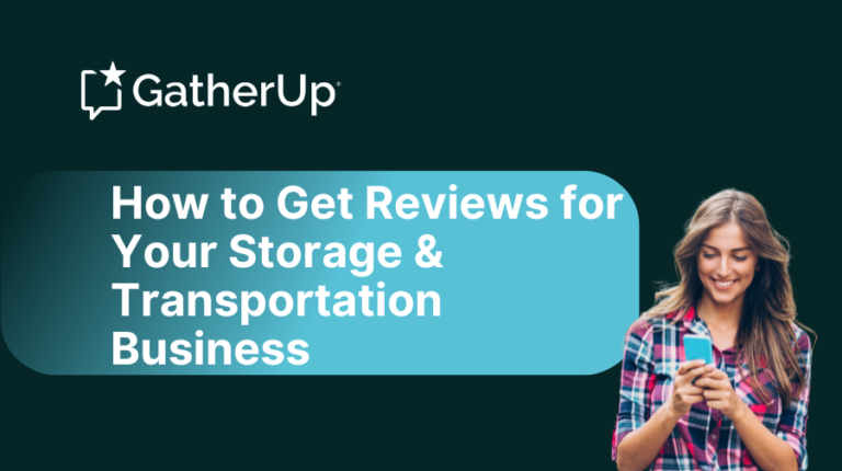 how to get reviews for your storage and transportation business