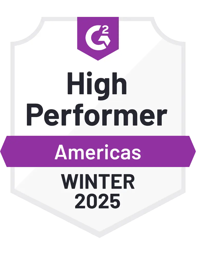 High Performer Americas Winter 2025